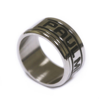 STAINLESS STEEL PM SPINNER RING