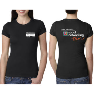 X SOCIAL NETWORKING TEES - Ladies' 3900 (junior cut), S