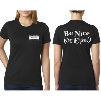 X BNOE TEAM TEES - Ladies' 3900 (junior cut), S