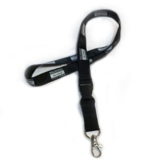 CUSTOM LANYARDS with BUCKLE RELEASE_ (logo)