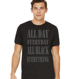 ALL DAY EVERYDAY tees - Mens 3600, XS