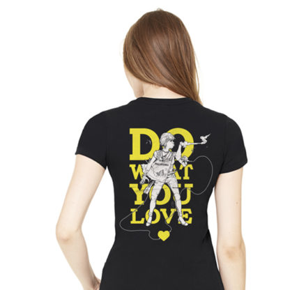 DO WHAT YOU LOVE V1 YELLOW tees