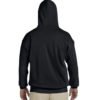 G185 UNISEX HOODIE 10 inch logo - Image 2