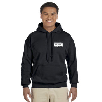 G185 UNISEX HOODIE 3 inch logo