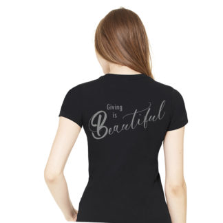 GIVING IS BEAUTIFUL tees
