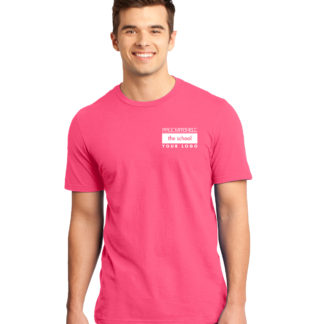 UNITED IN PINK BACK LOGO ese pink tees - Mens DT6000, XS