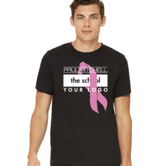 YOUR LOGO WRAPPED RIBBON TEE - Mens 3600, XS