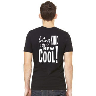 - KIND IS THE NEW COOL! - Mens 3600 black tee, XS