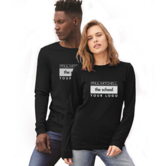 N6211 UNISEX LONG SLEEVE TEE 10 inch logo