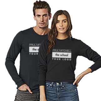 N6211 UNISEX LONG SLEEVE TEE 10 inch logo - Unisex, XS