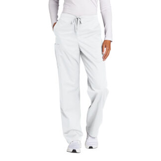 Unisex ww3150 Short (28.5 inch inseam) WorkFlex Cargo Pant - 2XS, White