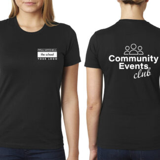 2023 COMMUNITY EVENTS CLUB TEES - Ladies' 3900 (junior cut), S