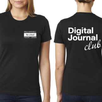 2023 DIGITAL JOURNAL CLUB TEES - Ladies' 3900 (junior cut), S