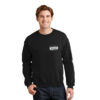 G180 UNISEX SWEATSHIRT 3 inch logo - Image 3
