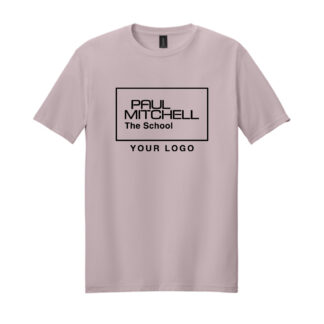 g640 UNISEX tee 10 inch inverted logo BLACK INK - PARAGON, S