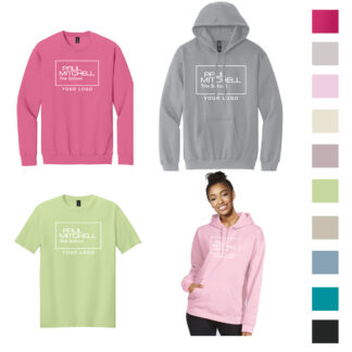 10 inch inverted logo - White Ink